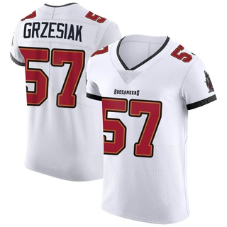 Elite Daniel Grzesiak Men's Tampa Bay Buccaneers Vapor Jersey - White