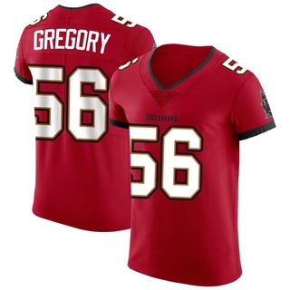 Elite Randy Gregory Men's Tampa Bay Buccaneers Vapor Jersey - Red