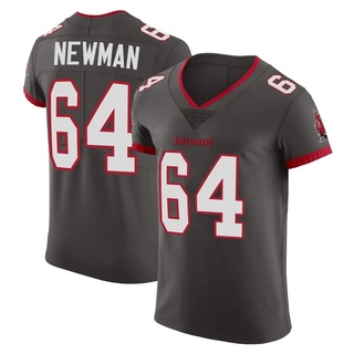 Elite Royce Newman Men's Tampa Bay Buccaneers Pewter Alternate Vapor Jersey