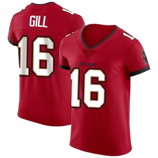 Elite Trenton Gill Men's Tampa Bay Buccaneers Vapor Jersey - Red