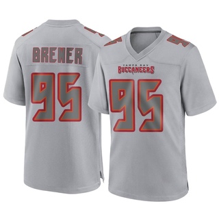 Game C.J. Brewer Men's Tampa Bay Buccaneers Atmosphere Fashion Jersey - Gray