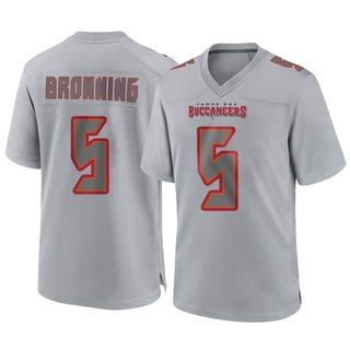 Game Jack Browning Youth Tampa Bay Buccaneers Atmosphere Fashion Jersey - Gray