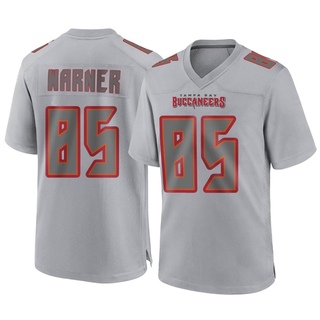 Game Kade Warner Youth Tampa Bay Buccaneers Atmosphere Fashion Jersey - Gray