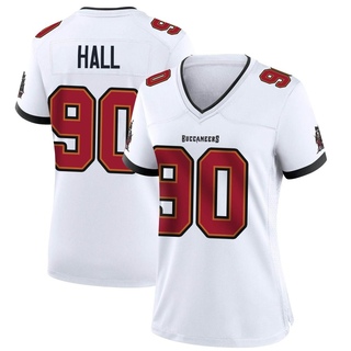 Game Logan Hall Women's Tampa Bay Buccaneers Jersey - White