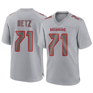 Game Lorenz Metz Men's Tampa Bay Buccaneers Atmosphere Fashion Jersey - Gray