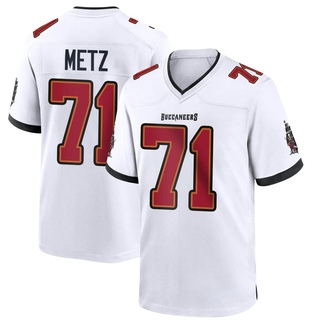 Game Lorenz Metz Men's Tampa Bay Buccaneers Jersey - White