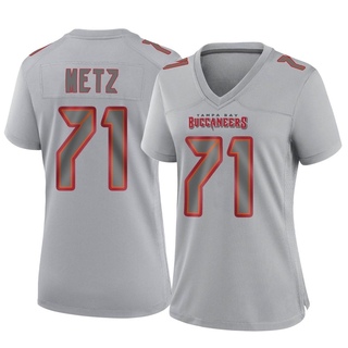 Game Lorenz Metz Women's Tampa Bay Buccaneers Atmosphere Fashion Jersey - Gray