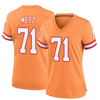 Game Lorenz Metz Women's Tampa Bay Buccaneers Throwback Jersey - Orange