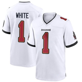 Game Rachaad White Men's Tampa Bay Buccaneers Jersey - White