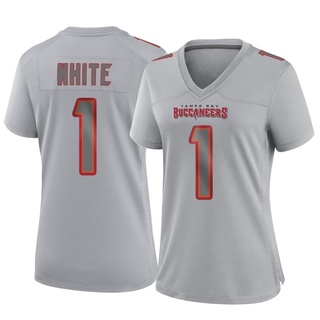 Game Rachaad White Women's Tampa Bay Buccaneers Atmosphere Fashion Jersey - Gray