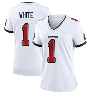 Game Rachaad White Women's Tampa Bay Buccaneers Jersey - White