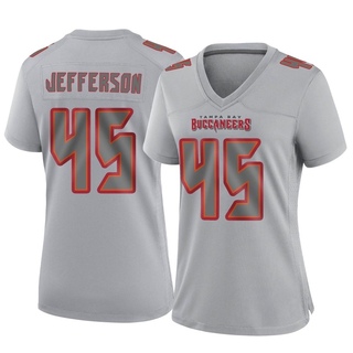 Game Ramon Jefferson Women's Tampa Bay Buccaneers Atmosphere Fashion Jersey - Gray