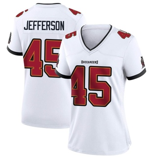 Game Ramon Jefferson Women's Tampa Bay Buccaneers Jersey - White