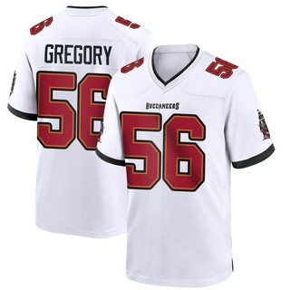 Game Randy Gregory Men's Tampa Bay Buccaneers Jersey - White