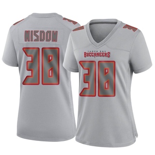 Game Rashad Wisdom Women's Tampa Bay Buccaneers Atmosphere Fashion Jersey - Gray