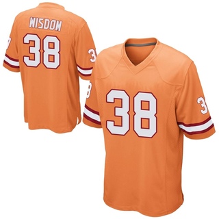 Game Rashad Wisdom Youth Tampa Bay Buccaneers Alternate Jersey - Orange