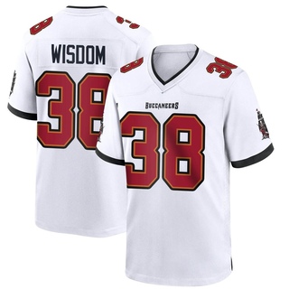 Game Rashad Wisdom Youth Tampa Bay Buccaneers Jersey - White