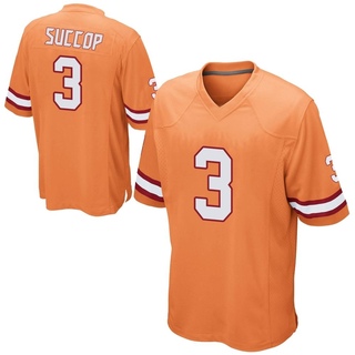 Game Ryan Succop Men's Tampa Bay Buccaneers Alternate Jersey - Orange