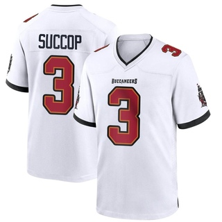 Game Ryan Succop Men's Tampa Bay Buccaneers Jersey - White