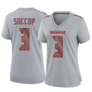 Game Ryan Succop Women's Tampa Bay Buccaneers Atmosphere Fashion Jersey - Gray