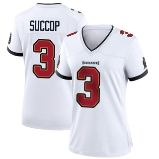 Game Ryan Succop Women's Tampa Bay Buccaneers Jersey - White