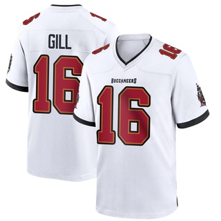 Game Trenton Gill Men's Tampa Bay Buccaneers Jersey - White