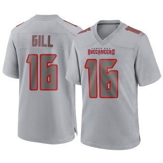 Game Trenton Gill Youth Tampa Bay Buccaneers Atmosphere Fashion Jersey - Gray