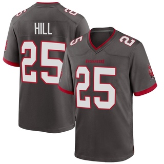 Game Troy Hill Men's Tampa Bay Buccaneers Pewter Alternate Jersey