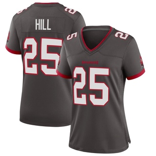 Game Troy Hill Women's Tampa Bay Buccaneers Pewter Alternate Jersey