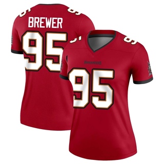 Legend C.J. Brewer Women's Tampa Bay Buccaneers Jersey - Red