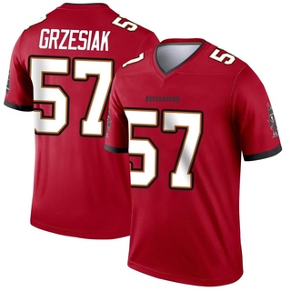 Legend Daniel Grzesiak Men's Tampa Bay Buccaneers Jersey - Red