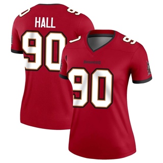 Legend Logan Hall Women's Tampa Bay Buccaneers Jersey - Red