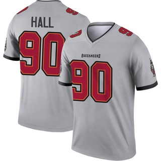 Legend Logan Hall Youth Tampa Bay Buccaneers Inverted Jersey - Gray