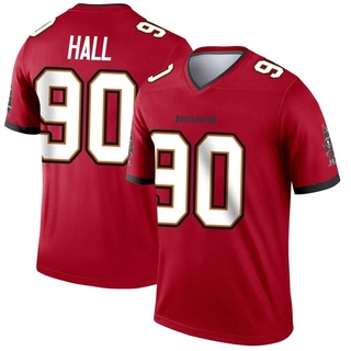 Legend Logan Hall Youth Tampa Bay Buccaneers Jersey - Red