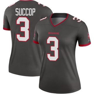 Legend Ryan Succop Women's Tampa Bay Buccaneers Pewter Alternate Jersey