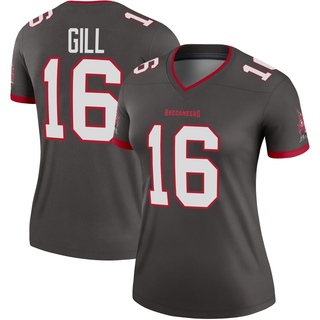 Legend Trenton Gill Women's Tampa Bay Buccaneers Pewter Alternate Jersey