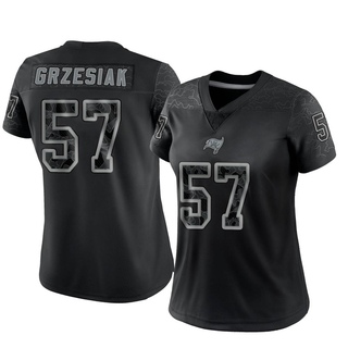 Limited Daniel Grzesiak Women's Tampa Bay Buccaneers Reflective Jersey - Black