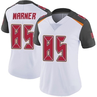 Limited Kade Warner Women's Tampa Bay Buccaneers Vapor Untouchable Jersey - White