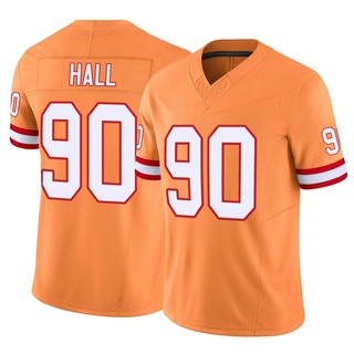 Limited Logan Hall Men's Tampa Bay Buccaneers Vapor F.U.S.E. Jersey - Orange