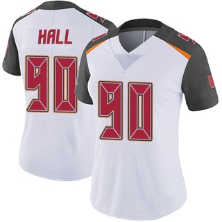 Limited Logan Hall Women's Tampa Bay Buccaneers Vapor Untouchable Jersey - White