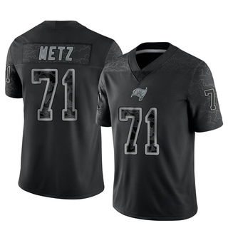 Limited Lorenz Metz Men's Tampa Bay Buccaneers Reflective Jersey - Black