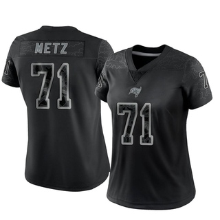 Limited Lorenz Metz Women's Tampa Bay Buccaneers Reflective Jersey - Black