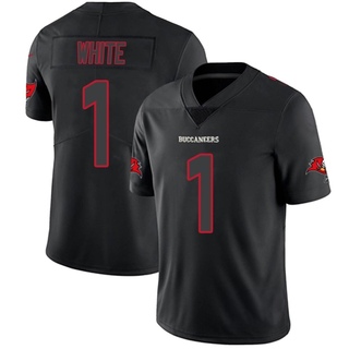 Limited Rachaad White Men's Tampa Bay Buccaneers Jersey - Black Impact