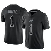 Limited Rachaad White Men's Tampa Bay Buccaneers Reflective Jersey - Black