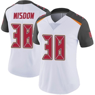 Limited Rashad Wisdom Women's Tampa Bay Buccaneers Vapor Untouchable Jersey - White