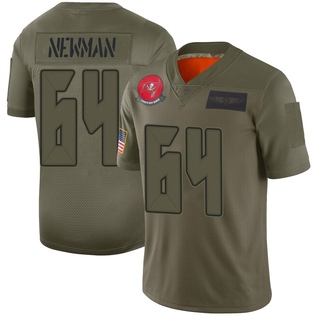 Limited Royce Newman Men's Tampa Bay Buccaneers 2019 Salute to Service Jersey - Camo