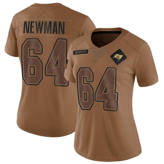 Limited Royce Newman Women's Tampa Bay Buccaneers 2023 Salute To Service Jersey - Brown