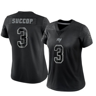 Limited Ryan Succop Women's Tampa Bay Buccaneers Reflective Jersey - Black