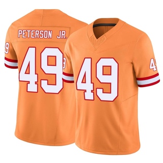 Limited Shaun Peterson Jr. Men's Tampa Bay Buccaneers Vapor F.U.S.E. Jersey - Orange