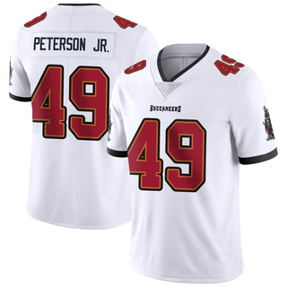 Limited Shaun Peterson Jr. Men's Tampa Bay Buccaneers Vapor Untouchable Jersey - White